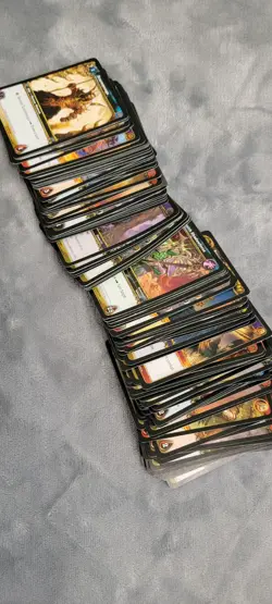 World of Warcraft TCG Card Lot - 140 Cards Mixed Collection - Played Condition - Image 1