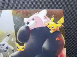 Pikachu Mimikyu Pokemon Center Clear Card 2017 Very Rare Nintendo From Japan F/S - Image 3