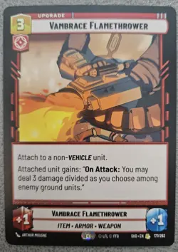 Vambrace Flamethrower (Star Wars Unlimited) Normal - Image 1