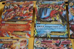 Lot Of 18 Rare Collectible Pokemon Large Cards Holo (Charizard EX) - Image 2