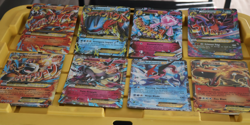 Lot Of 18 Rare Collectible Pokemon Large Cards Holo (Charizard EX) - Image 1