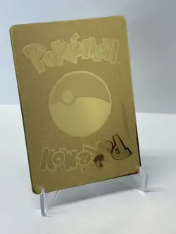PikachuVMAX HP310 Metal Pokemon Card-Collectible Gift Display - Image 2