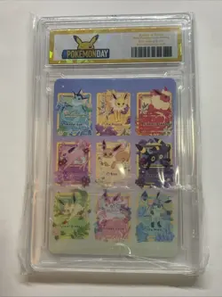 Pokemon Go Lillie Eevee Girl Slab Graded Card Holo Foil Anime 10 Gem Mint + Cute - Image 2
