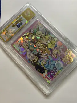 Pokemon Go Lillie Eevee Girl Slab Graded Card Holo Foil Anime 10 Gem Mint + Cute - Image 4