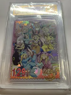 Pokemon Go Lillie Eevee Girl Slab Graded Card Holo Foil Anime 10 Gem Mint + Cute - Image 5