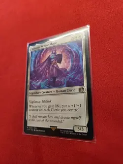 Minwu, White Mage Final Fantasy Regular FIN 26 Rare MTG Lifelink - Image 3