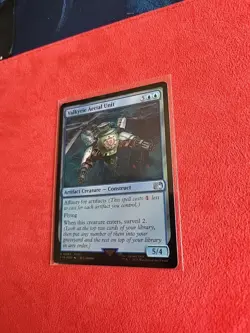 MTG Magic the Gathering FOIL Valkyrie Aerial Unit FIN 84 Final Fantasy - Image 3