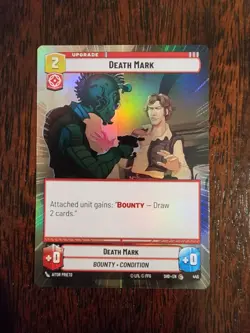 Death Mark 445 Hyperspace Foil Star Wars Unlimited Shadows Of The Galaxy SHD - Image 1