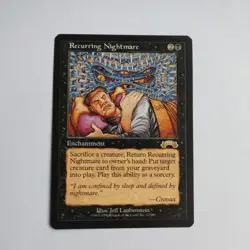 Recurring Nightmare. LP Exodus. MTG. Magic the Gathering Same Day Dispatch #1 - Image 1