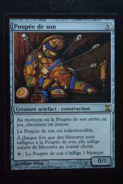 Magic The Gathering MTG STUFFY DOLL FRENCH Time Spiral NM Near Mint - Image 1