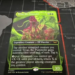 MTG English Tyvar, the Pummeler (Showcase) NM Foil Duskmourn: House of Horror - Image 2