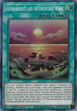 Yugioh! LP Floowandereeze and the Unexplored Winds - BODE-EN059 - Super Rare - 1 - Image 1