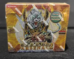 YUGIOH HIDDEN ARSENAL 2 1ST EDITION BOOSTER BOX Factory Sealed - Image 1