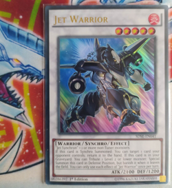 Yu Gi Oh - Jet Warrior - SDSE-EN041 - Ultra Rare - 1st Edition - Near Mint - Image 1