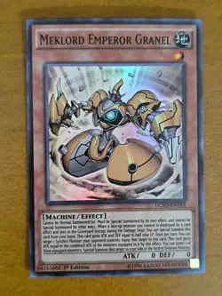 Yu Gi Oh - Meklord Emperor Granel - LC5D-EN162 - Super Rare - 1st Ed - Near Mint - Image 1