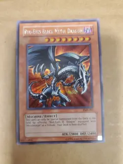 Yu-Gi-Oh TCG Prismatic Secret Rare Red-Eyes Black Metal Dragon FMR-001 - Image 1