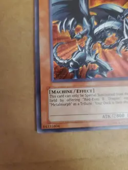 Yu-Gi-Oh TCG Prismatic Secret Rare Red-Eyes Black Metal Dragon FMR-001 - Image 5