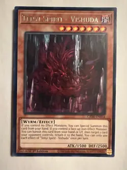 Yu-Gi-Oh! Tenyi Spirit - Vishuda CRBR-EN054 Crossover Breakers 1st Edition Rare - Image 1