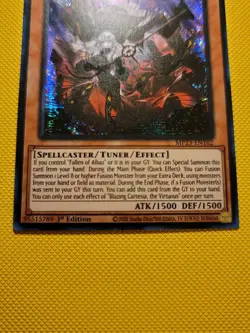 BLAZING CARTESIA, THE VIRTUOUS • MP23-EN162 • Prismatic Secret Rare • YuGiOh! - Image 4