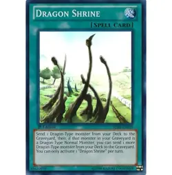 Yugioh - Dragon Shrine (Super Rare) (Unlimited) - SDBE-EN019 P - Image 1