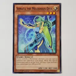 Sonata the Melodious Diva - DUEA-EN015 - LP - Common - 1st ed - Yugioh - Image 1