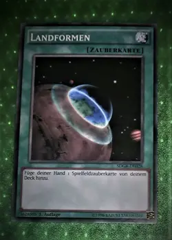 Yu-Gi-Oh SDGR, Landformen, "near mint", 1. Auflage NEU - Image 1