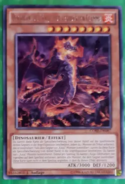 Yu-Gi-Oh CORE, Dogoran, der Kaiju der verruckten Flamme, near mint - 1. Auflage - Image 1