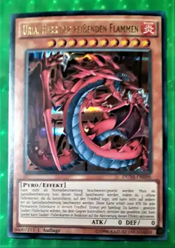 Yu-Gi-Oh DUSA, Uria, Herr der reissenden Flammen, "near mint", NEU, 1. Auflage - Image 1