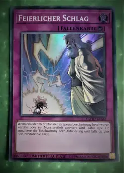 Yu-Gi-Oh COTD, Feierlicher Schlag, "near mint", Limitierte Auflage - NEU - Image 1