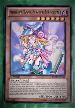 Yu-Gi-Oh LCYW, Dunkles Toon-Magier-Madchen - "near mint", 1.Auflage - Image 1