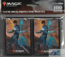 Zendikar Rising Jace, Mirror Mage 100 ULTRA PRO MTG deck protectors card sleeves - Image 1