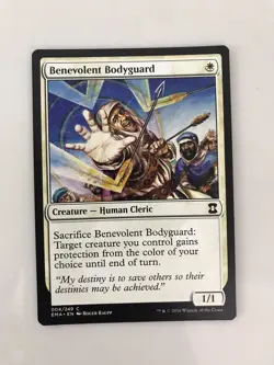 Benevolent Bodyguard MTG Magic the Gathering Card NM Mint Eternal Masters EMA - Image 1