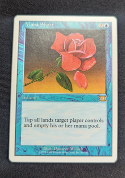 Magic Mtg Core Set 6th Edition Mana Short moderately played - Image 1