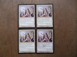 MTG 4 x Unquestionable Authority Judgement uncommon Playset Magic The Gathering - Image 1