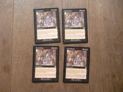 MTG 4 x Intimidation uncommon Mercadian Masques card Magic The Gathering - Image 1