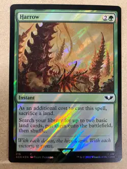 MTG 1x (Surge FOIL) Harrow 216 Universes Beyond: Warhammer 40K Magic the x1 NM - Image 1