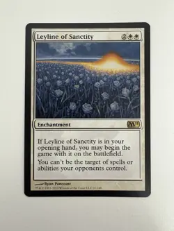 Leyline of Sanctity MTG Magic the Gathering Card NM Near Mint M11 - Image 1