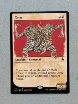 Xorn (Showcase) #322 Regular MTG Adventures in the Forgotten Realms AFR - NM - Image 1