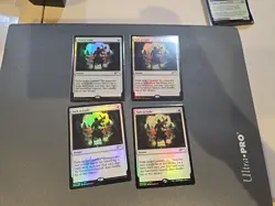 4x Path to Exile - Foil FNM 2015 MTG FNM Promos NM Magic Foil Playset - Image 1