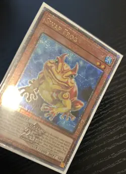 Yu-Gi-Oh! Swap Frog (Quarter Century Secret Rare) 1st Edition RA03-EN005 - Image 2