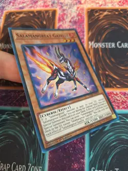 Yugioh Salamangreat Gazelle SDSB-EN003 Super Rare 1st Edition Near Mint - Image 2