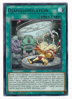 Yugioh Ojamassimilation LED2-EN022 Rare 1st Edition NM - Image 1