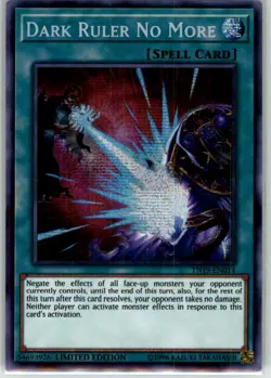 Dark Ruler No More Yu-Gi-Oh! TN19-EN014 (PScR) Lim Ed Gold Sarcophagus Tin(CT16) - Image 1