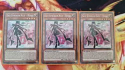 YuGiOh! Ski Striker Ace - Roze MP21-EN005 x3 Prismatic Secret Rare - Image 1