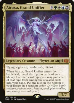 Atraxa, Grand Unifier- Phyrexia: All Will Be One Regular MTG-NM - Image 1