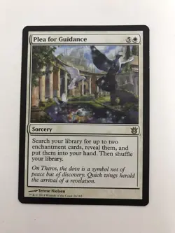 Plea for Guidance MTG Magic the Gathering Card NM Near Mint Born of the Gods - Image 1