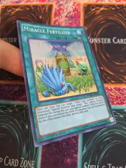 Yugioh Miracle Fertilizer FUEN-EN053 Super Rare 1st Edition Near Mint - Image 2