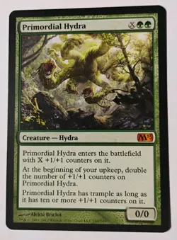 Primordial Hydra MTG, Core Set 2013 (M13), LP, Mythic Rare Hydra - Image 1