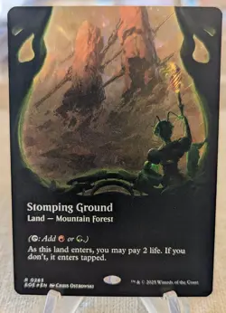 Stomping Ground [Borderless] #283 | Magic Edge of Eternities Foil - Image 1