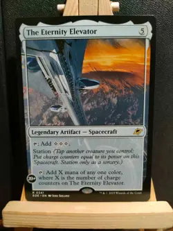 The Eternity Elevator - Edge of Eternities - Rare - NM (See pics) MTG - Image 1